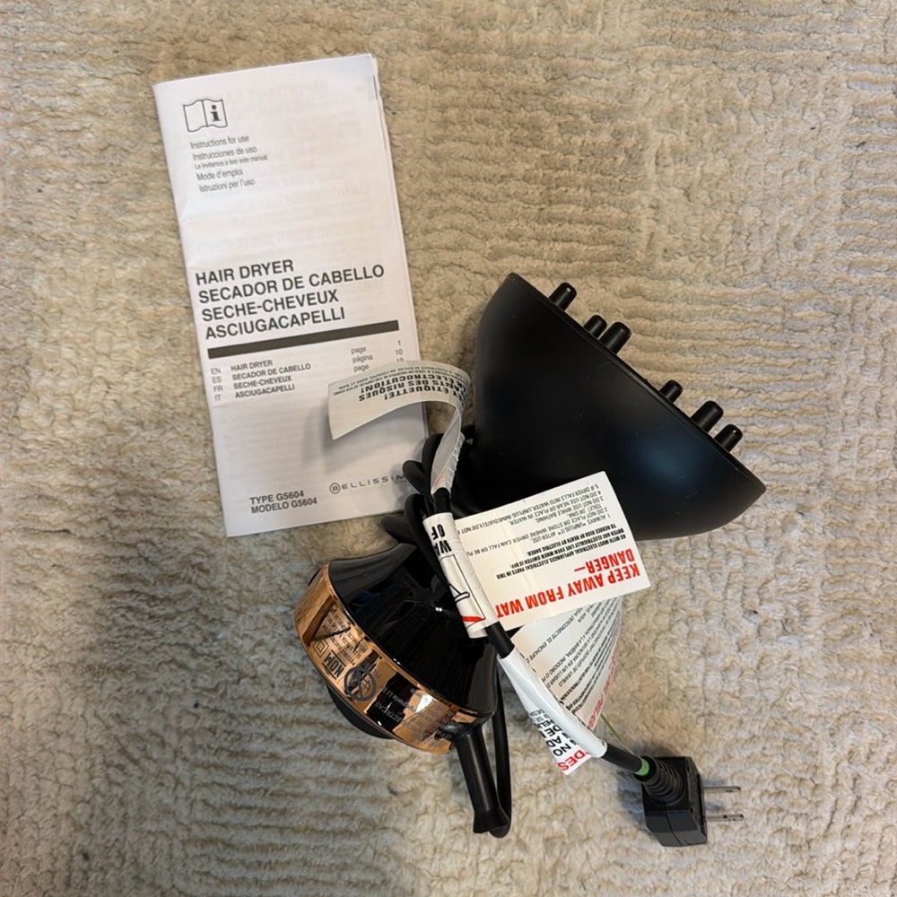 BELLISSIMA DIFFON CURLY CERAMIC HAIR DRYER